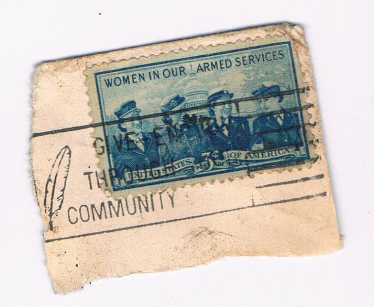 WOMEN IN ARMED FORCES STAMP